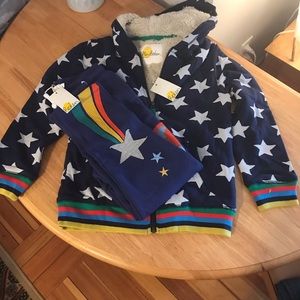 Mini Boden, Sweatshirt & Pants, NWT, sz 7-8 child unisex